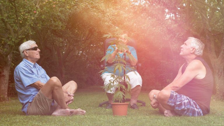 Why do so many old people smoke weed?