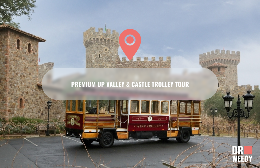 Premium Up Valley & Castle Trolley Tour