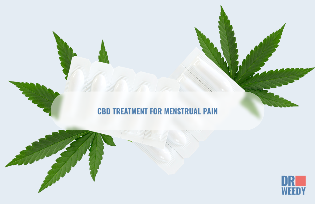 CBD treatment for menstrual pain