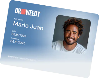 MMJ Card Form Dr. Weedy